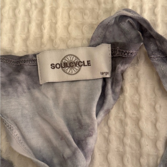 Soulcycle twist back tie-dye tank top - Picture 4 of 5